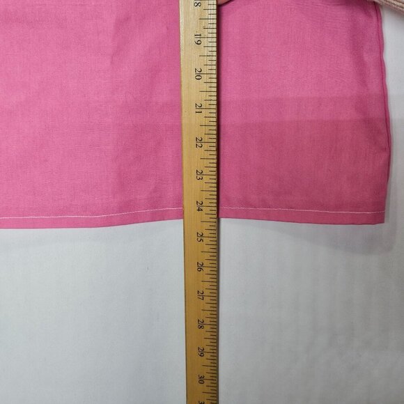 Homemade Pink & Ditzy Floral Girls Pinafore Dress With Pocket size 10 Cottage - Picture 3 of 5